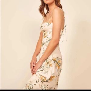 Reformation Peach dress